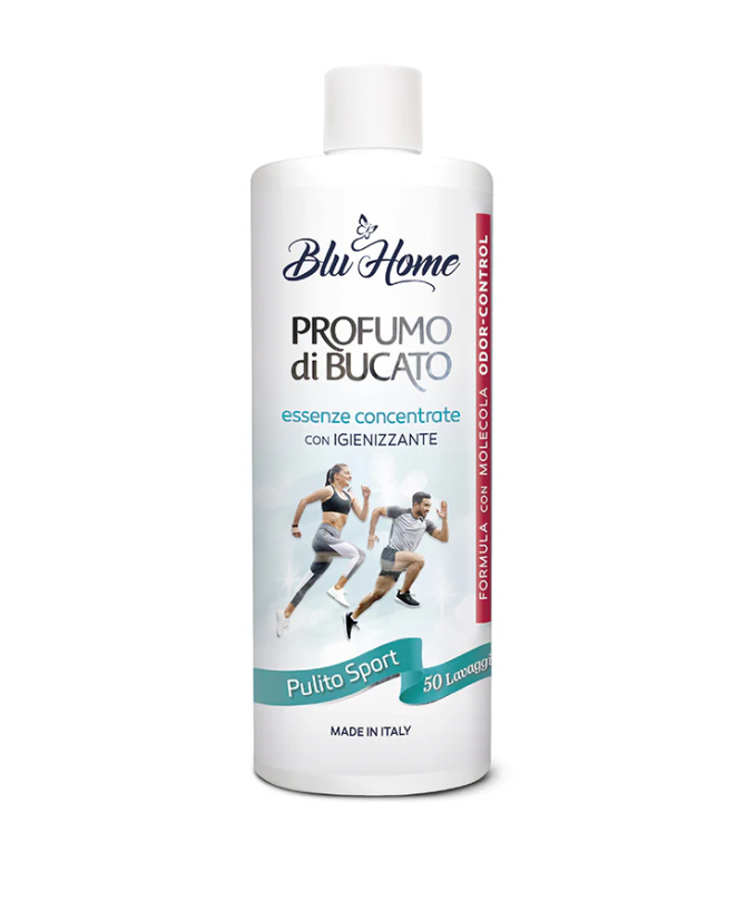 Blu Home parfém na praní PULITO SPORT - Čistý sport - Varianty: 250 ml / 50 praní