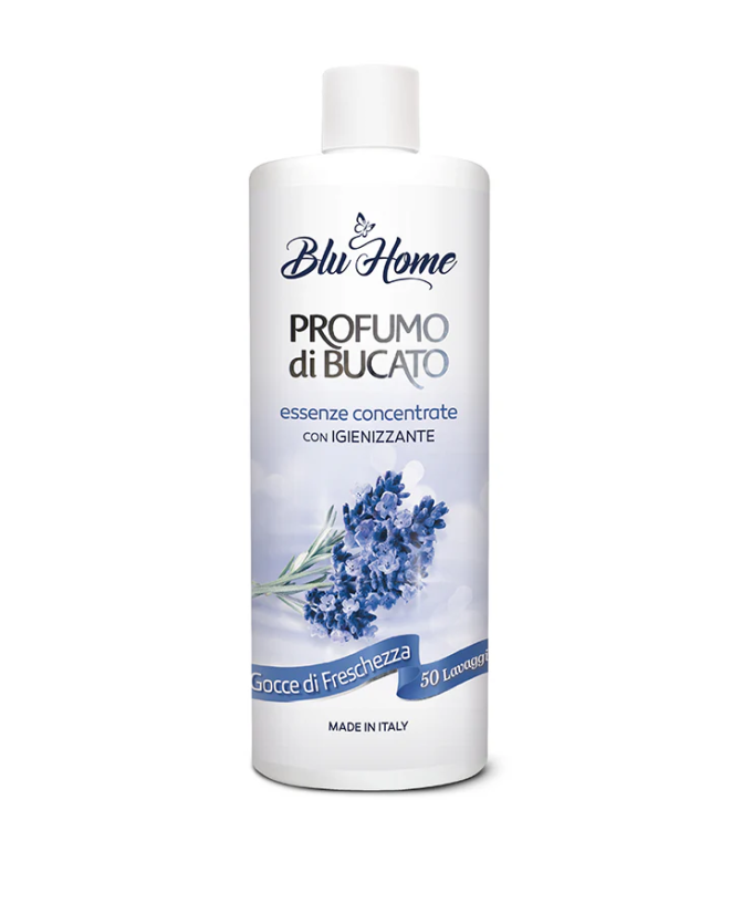 Blu Home parfém na praní GOCCE DI FRESCHEZZA - Kapka svěžesti - Varianty: 250 ml / 50 praní