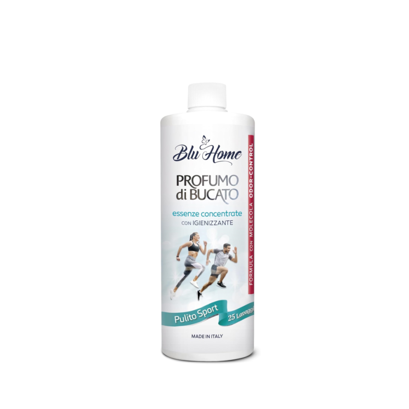Blu Home parfém na praní PULITO SPORT - Čistý sport - Varianty: 250 ml / 50 praní