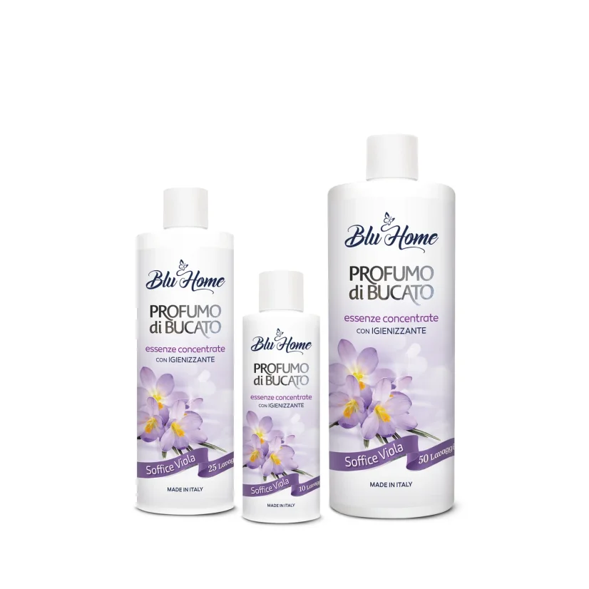 Blu Home parfém na praní SOFFICE VIOLA - Jemná fialová - Varianty: 500 ml / 100 praní