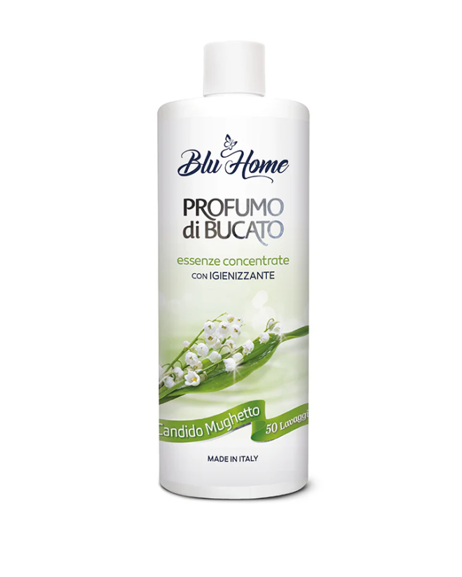 Blu Home parfum na pranie CANDIDO MUGHETTO - Konvalinka - Varianty: 500 ml / 100 praní